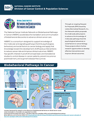 National Cancer Institute - Network on Biobehavioral Pathways in Cancer